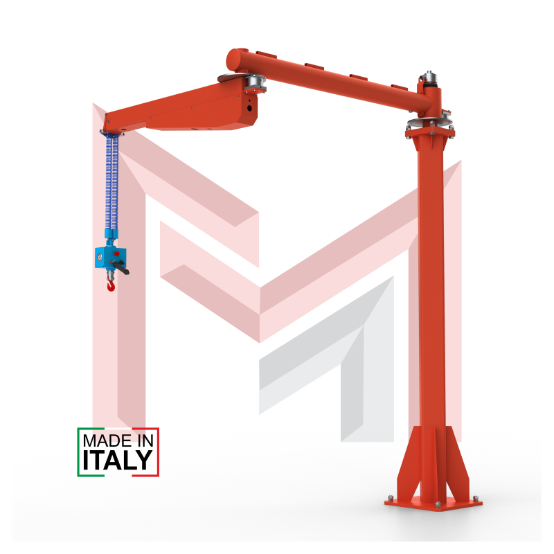 Manipulador de cuerda industrial FEBE capacidad máxima 120 kg - Manipuladores de cable neumáticos