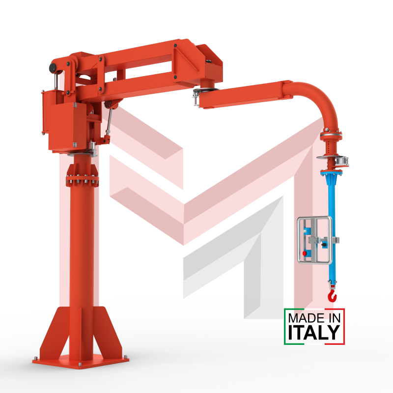 Manipulateur Litus - équipement pour manipuler des charges jusqu'à 1200 kg - manipulateurs à bras rigide