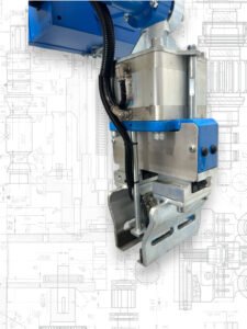 Fixed clamp for REA industrial cable manipulator