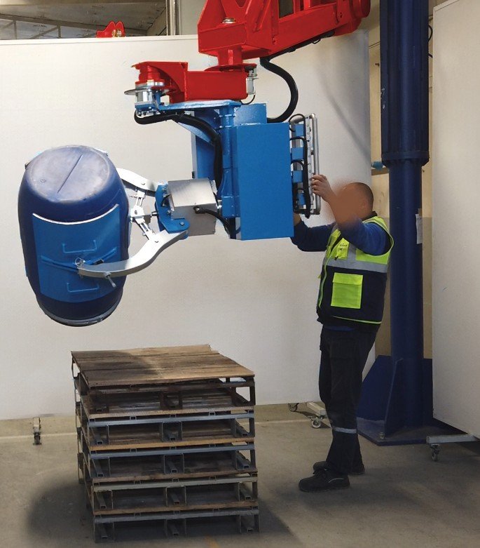 Manipolatori Maniflex - sistema ergonomico per movimentazione fusti