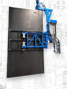 Système de préhension magnétique pour panneaux