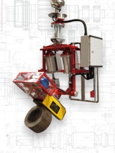 Système de préhension pneumatique à aimant