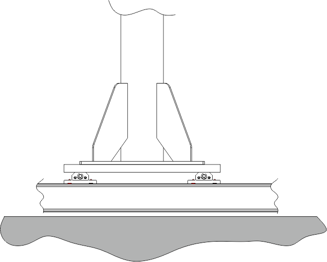 auf Bodenschienen Aufstellungsvarianten Manipulatoren von Maniflex
